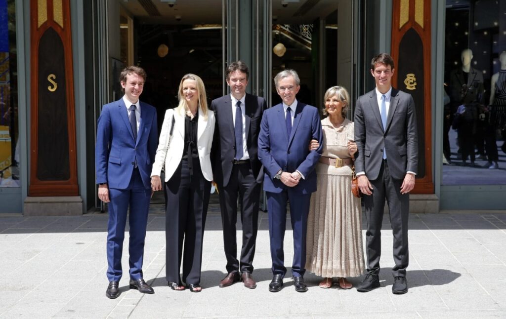 Bernard Arnault’s Wife & Children